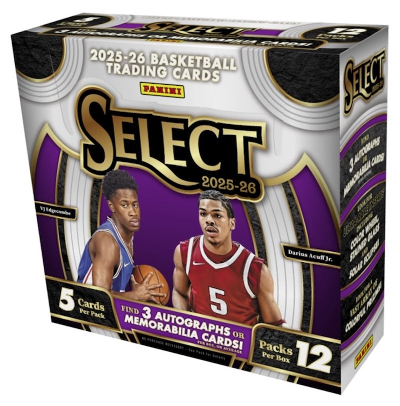 2025–26 Panini Select Basketball official Hobby box