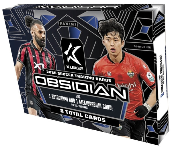 2026 Panini Obsidian K League Soccer official Hobby box