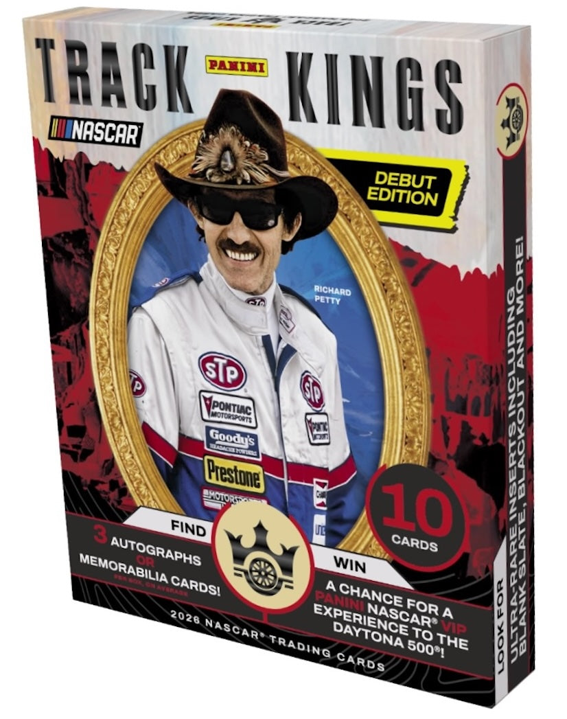2026 Panini Track Kings NASCAR Racing official Hobby box