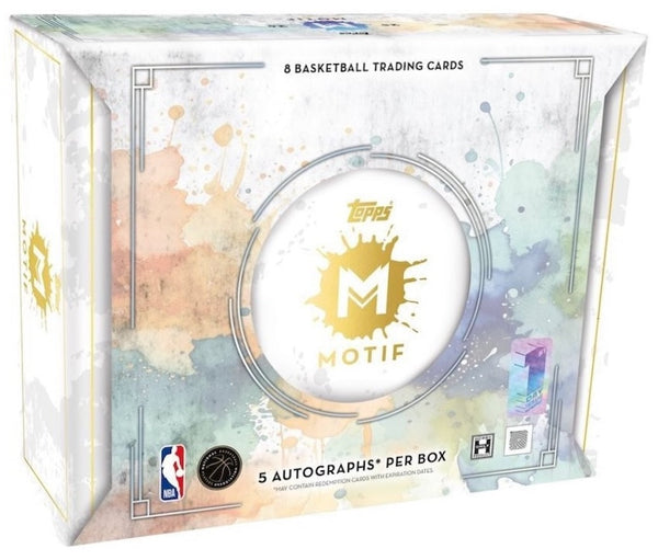 2025-26 Topps Motif Basketball official sealed eight-card box