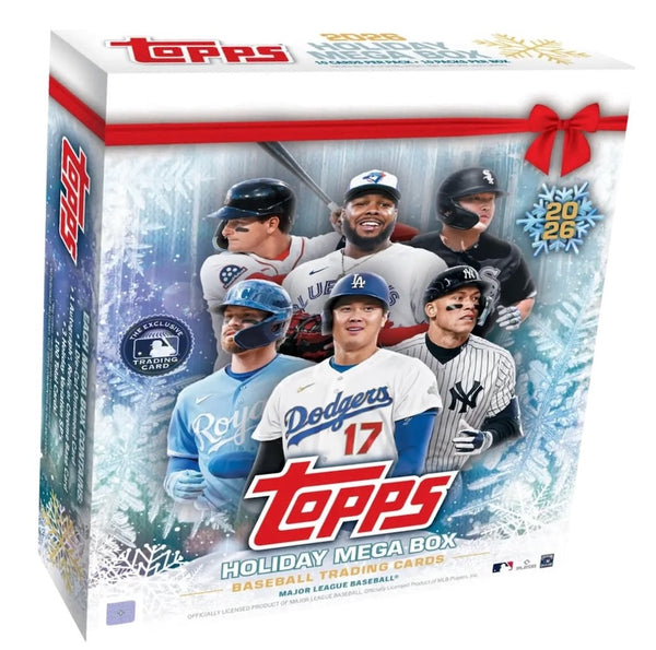 2026 Topps Holiday Baseball sealed Mega box