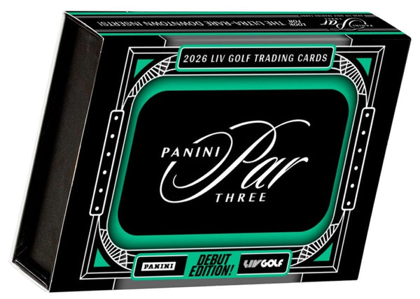 2026 Panini Par Three LIV Golf sealed Hobby box