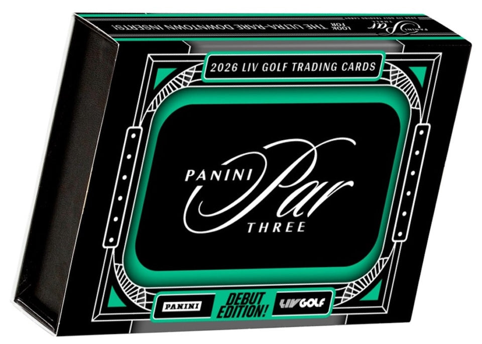 2026 Panini Par Three LIV Golf sealed Hobby box