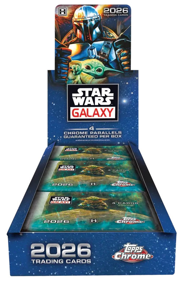 2026 Topps Star Wars Galaxy Chrome sealed Hobby box