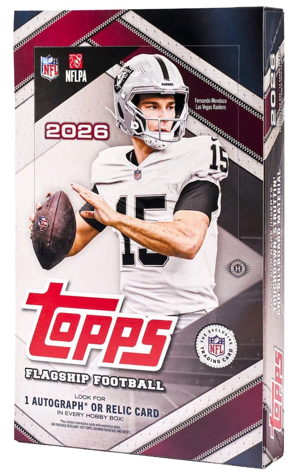 2026 Topps Flagship Football official sealed Hobby box