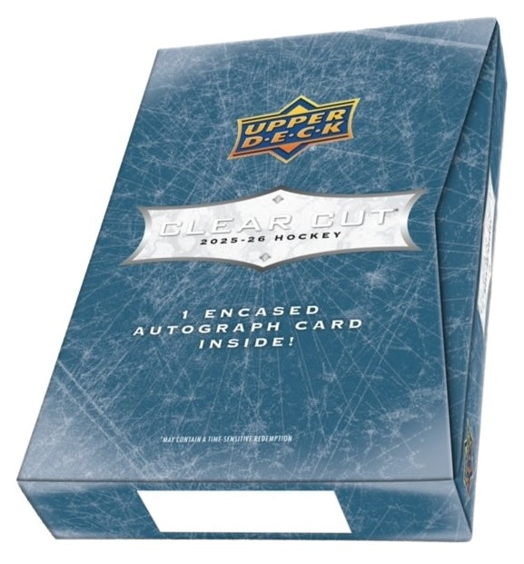 2025-26 Upper Deck Clear Cut Hockey official sealed Hobby box